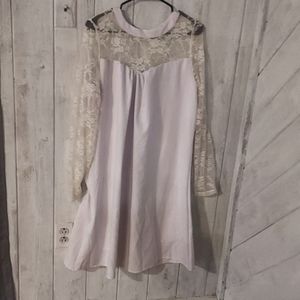Hotouch white lace dress